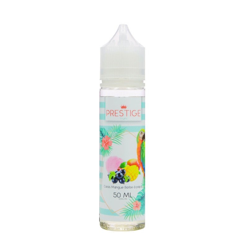 Cassis Mangue Barbe à Papa 50ML - Prestige Fruits
