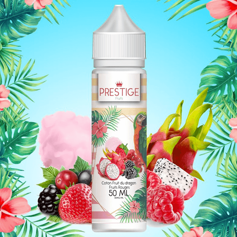 Cotton Candy Fruit du Dragon 50ML - Prestige Fruits