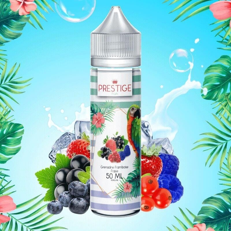 Grenadine Framboise Fraise 50ML - Prestige Fruits