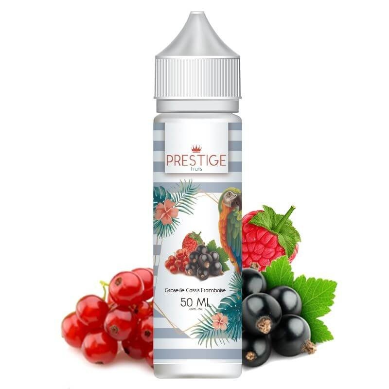 Groseille Cassis Framboise 50ML - Prestige Fruits