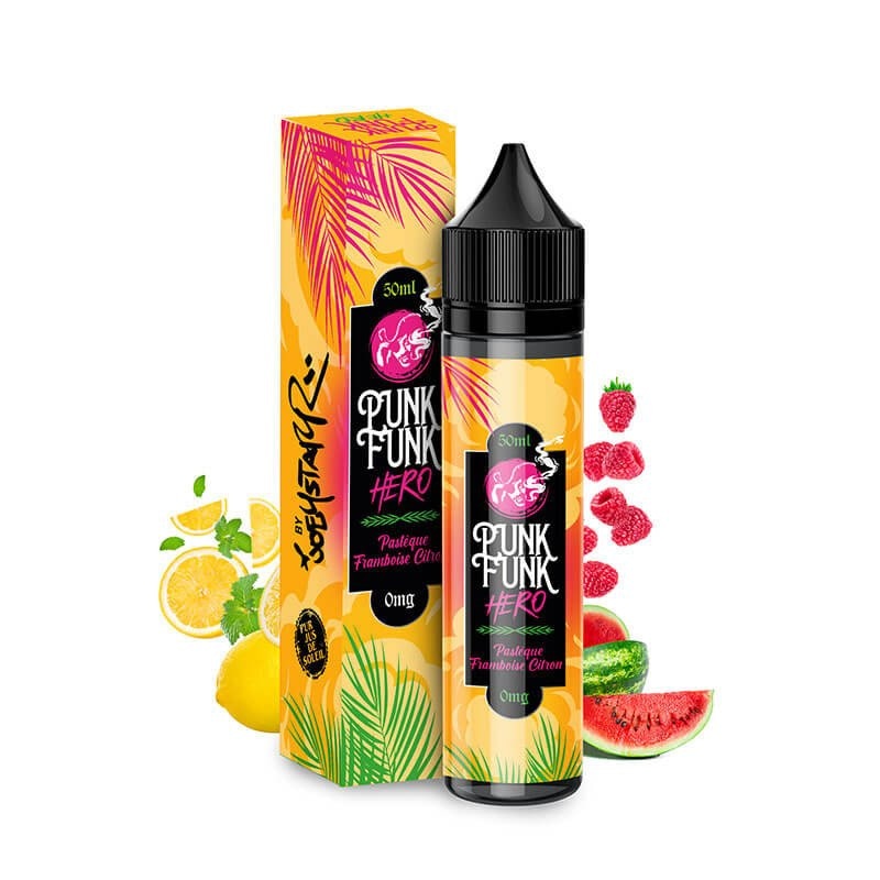Pastèque Framboise Citron 50ML - Punk Funk Hero