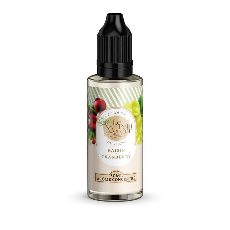 Concentré Raisin Cranberry 30ML - Le Petit Verger/ Savourea