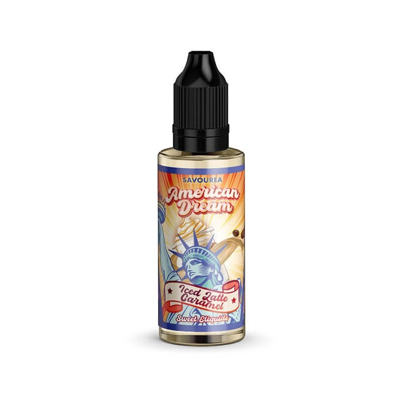 Iced Latte Caramel 50ML - American Dream/Savourea