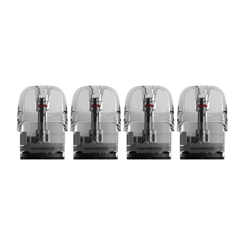 Cartouche Luxe Q 3ML - Vaporesso (Par 4)|Noir/0.8ohm|Noir/1.0ohm