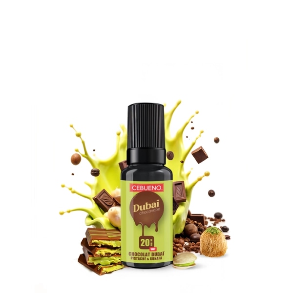 Dubaï Chocovape Nic Salt 10ml - Cebueno
