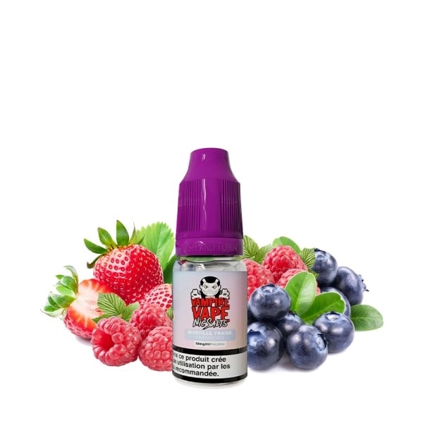 Myrtille Fraise Framboise Nic Salt 10ml - Vampire Vape