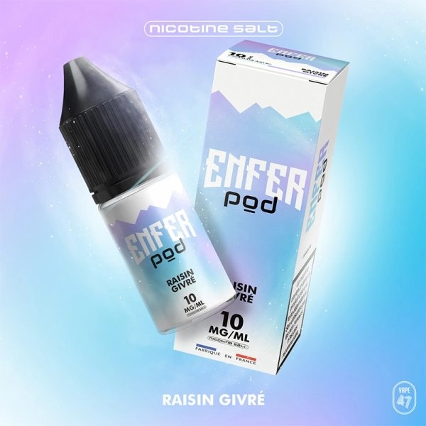Raisin Givré Nic Salt 10ml - ENFER POD by ENFER