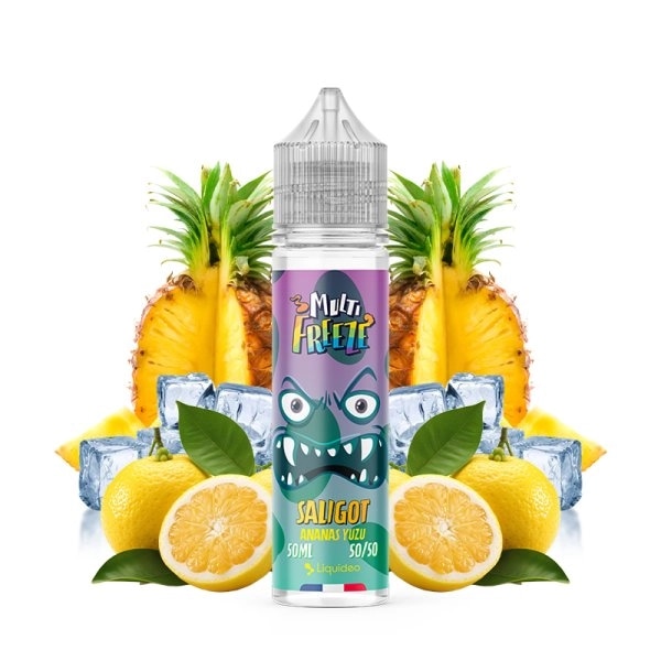 Saligot Ananas Yuzu 0mg 50ml - Liquideo Multifreeze
