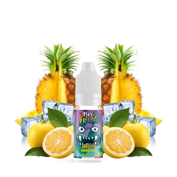 Saligot Ananas Yuzu 10ml - Liquideo Multifreeze