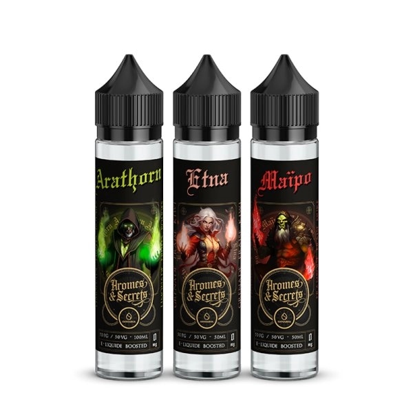 Tripack (Arathorn/Maïpo/Etna) (3pcs) 0mg 50ml - Arômes & Secrets by Savourea