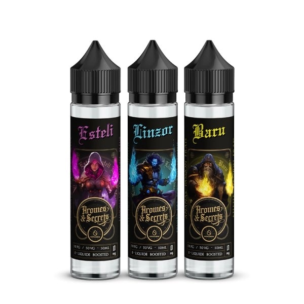 Tripack (Linzor/Esteli/Baru) (3pcs) 0mg 50ml - Arômes & Secrets by Savourea