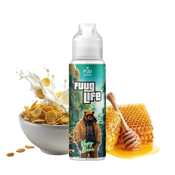 Vapy Bear V2 0mg 50ml - Fuug Life by Fuu