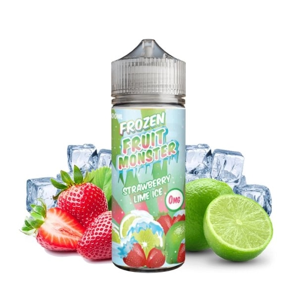 Strawberry Lime Ice 0mg 100ml - Frozen Fruit Monster by Monster...