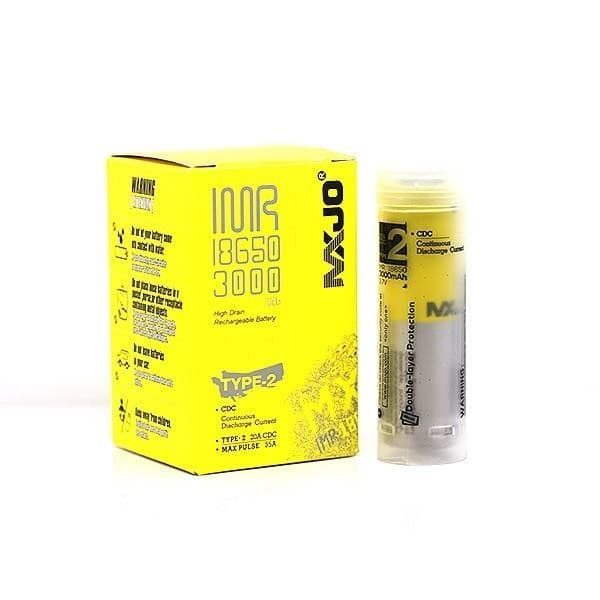 (Pack de 4) Batterie MXJO 18650 - 3000mah 35A