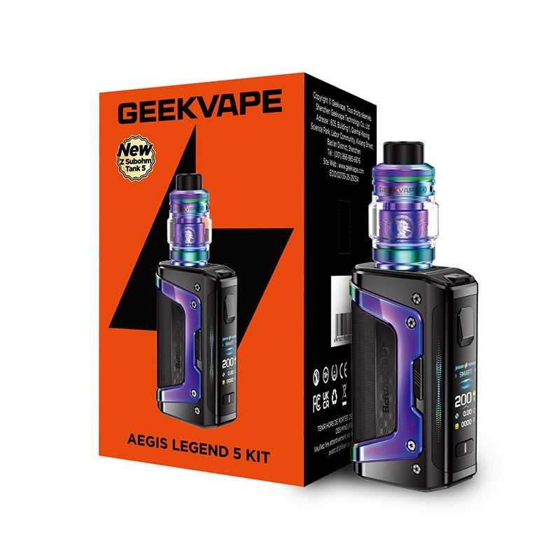 Kit Aegis Legend 5 (Z subohm tank 5) - Geekvape|Aurora Rainbow