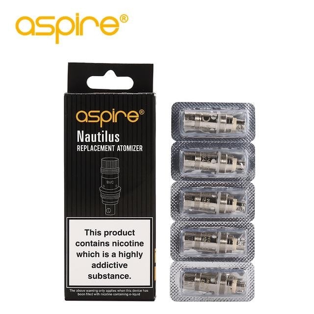Résistances Nautilus BVC AIO (PACK5) de Aspire