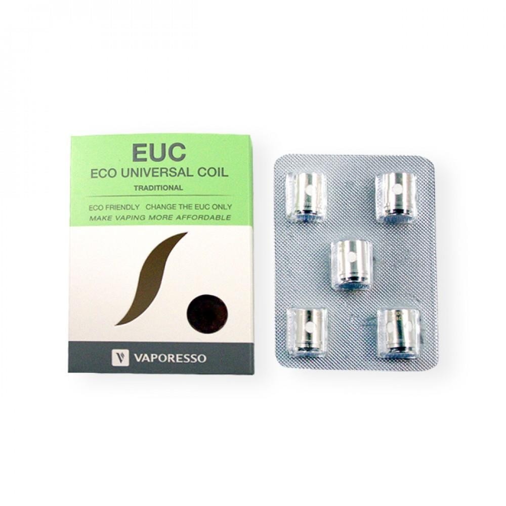 (PACK 5) Resistance EUC de Vaporesso|0.3 ohm/Clapton|0.4 ohm/Clapton|0.5 ohm/Clapton