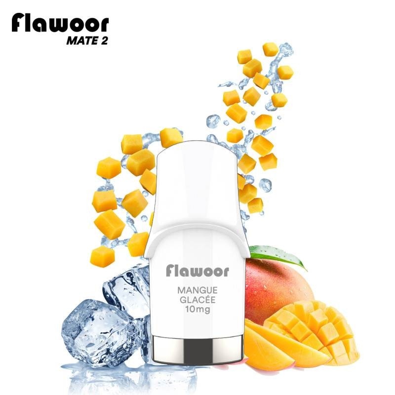 Cartouche Mangue Glacée (par 2) - Flawoor Mate 2