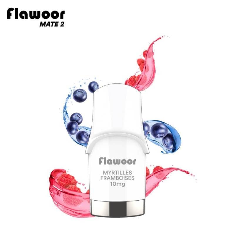 Cartouche Myrtilles framboises (par 2) - Flawoor Mate 2