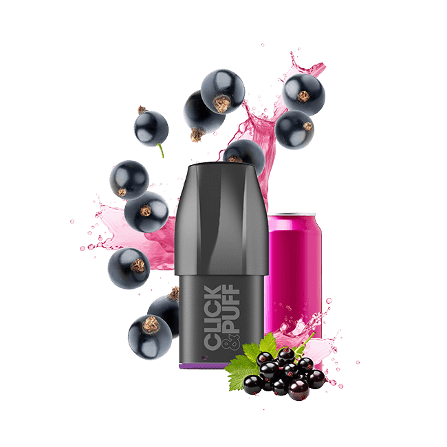 Pod Cassis Energy Bull - Click & Puff/X-Bar