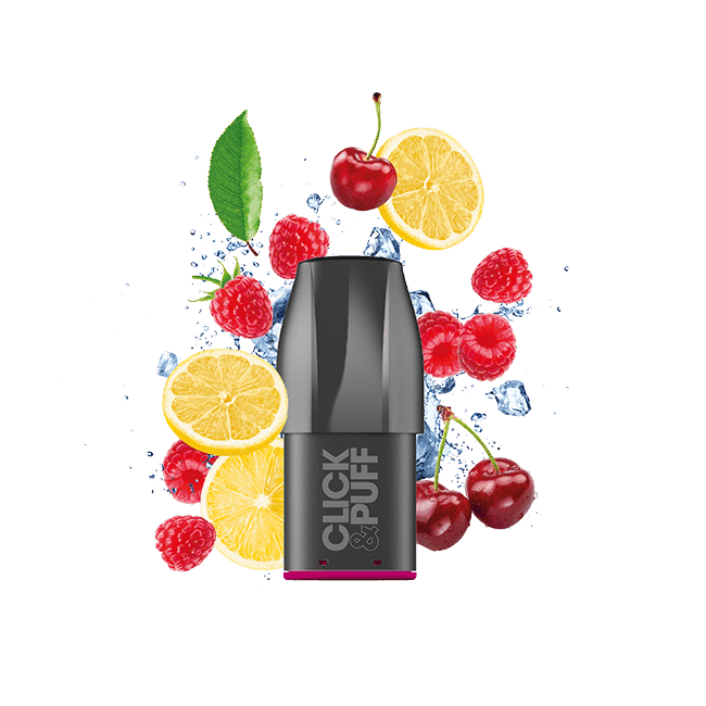 Pod Cerise Framboise Citron - Click&Puff/X-Bar