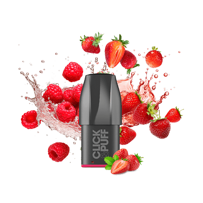 Pod Fraise Framboise - Click & Puff/X-Bar