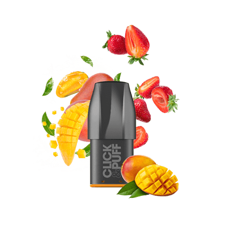 Pod Fraise Mangue - Click & Puff/X-Bar