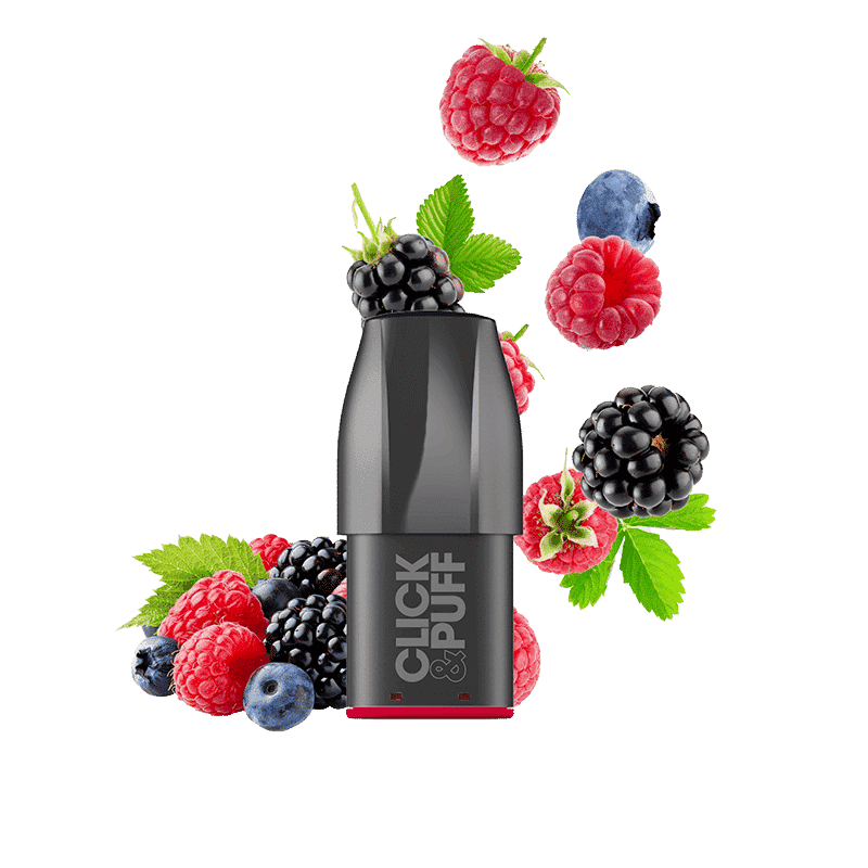Pod Fruits rouges - Click & Puff/X-Bar