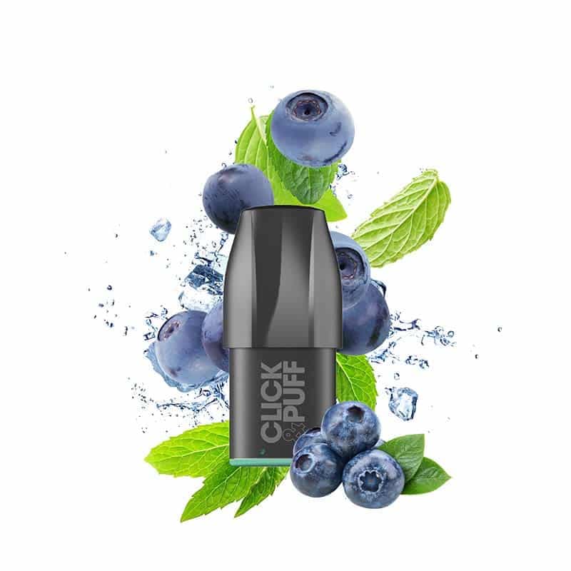 Pod Myrtille Menthe - Click & Puff/X-Bar
