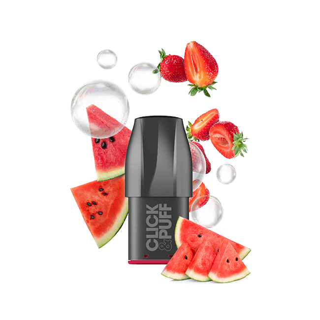 Pod Pastèque Fraise Bubble - Click & Puff/X-Bar